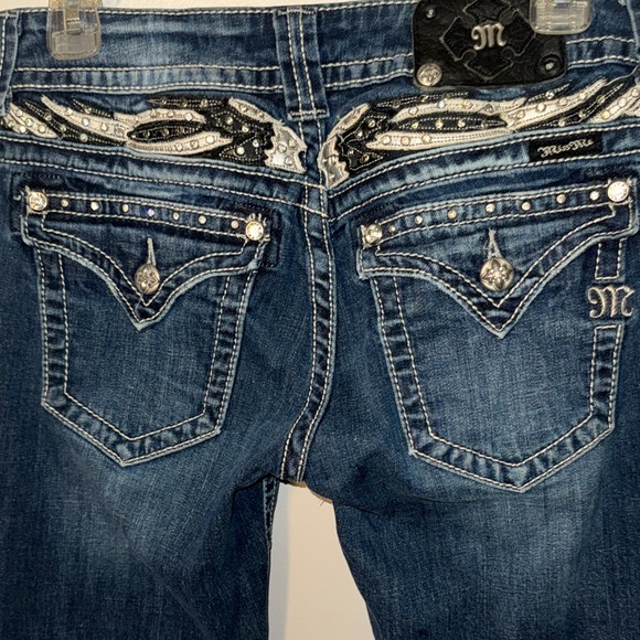 Miss Me Dark Blue Boot Cut Jeans - Picture 6 of 11